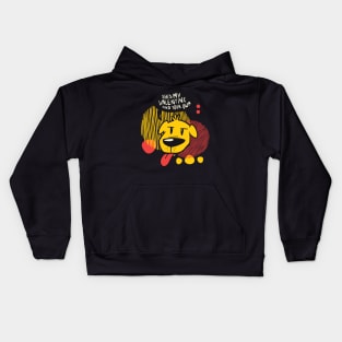 Valentines Dog Kids Hoodie